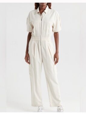 vuori Coastline Short Sleeve Jumpsuit